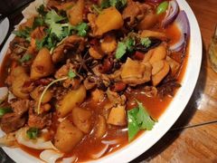 老兰家特色大盘鸡-老兰家传统烧烤炒菜泡馍(小南门店)