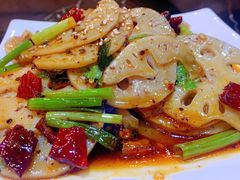 凉拌藕片-川知味·椒盐水煮鱼·川菜(沈北万达中央大学城店)