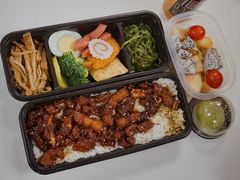 油封蜜橙酿糖醋小排骨便当-饭豐町和风精致便当(陆家嘴店)