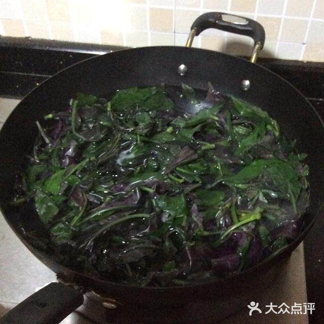 爸爸菜之有颜色的凉拌血皮菜