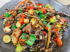 烟笋炒腊肉-建辉湖南土菜馆(南大街店)