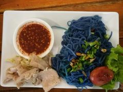 -蝶豆花蓝面条