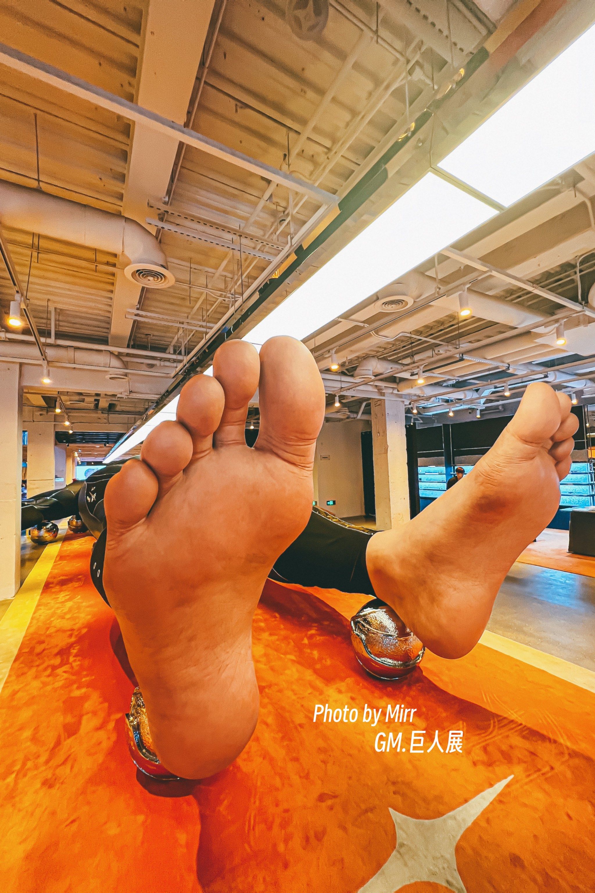 38度的天,来感受下gm巨人脚丫子多芬芳吧!