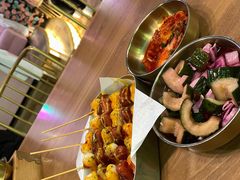 香肠烤年糕-HOTISLAND海鸡岛·韩国料理(江南西店)