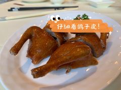 玻璃脆皮乳鸽-利苑酒家(金宝店)