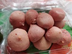 草莓爆浆麻薯-五味酥·现烤国民糕点集合店(甘井子万达广场店)