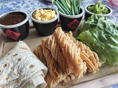 烙馍卷馓子-群英会·三国菜(曹魏古城店)