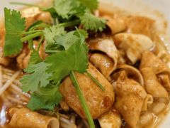 大鹅肠爆炒豉油王豆芽-达濠炒饭·潮汕味道