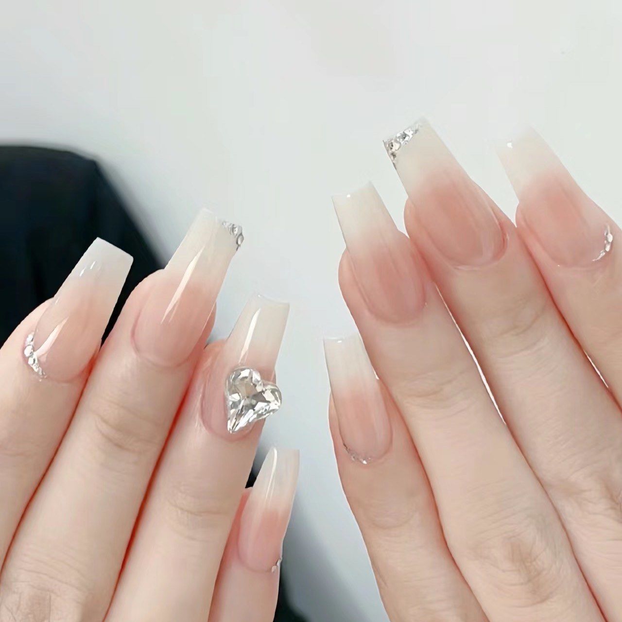 超好看梯形美甲