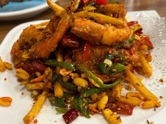 薯条爆大虾-米赫曼新疆餐厅·清真(老沪闵路店)
