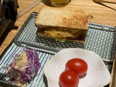 鲜虾排现烤吐司-西月山居匠心创意料理(江汉路新佳丽广场店)