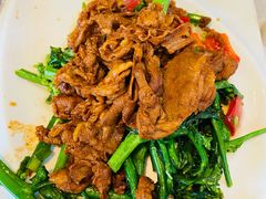 芥蓝炒肥牛-盆满钵满·国家非遗传承(云台店)