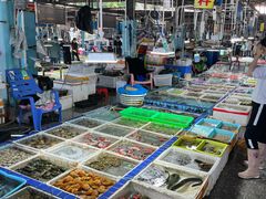 -霞涌市场海鲜摆卖区