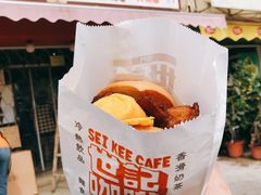 猪扒厚蛋包-世记咖啡(氹仔外卖店)