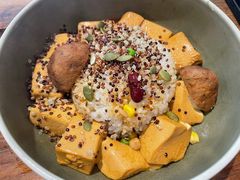 藜麦椒麻豆腐饭-漫蔬•台北蔬食小馆VEGGIEBOIL(朝晖店)