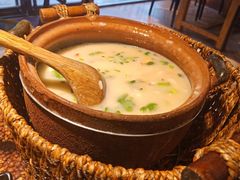 鲜虾干贝粥-潮十三潮汕砂锅粥(高新四路大都荟店)