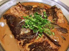 鱼头泡饼（有机绿色水库鱼头）-永乐饭庄(安德路店)