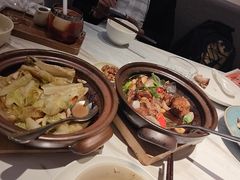 啫啫豉汁排骨煲-志明眷村·台式融合菜·宵夜