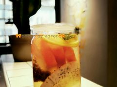西瓜火龍果冷泡茶-卡朋厨房(289艺术园区店)