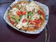 爆炒黄喉-车七孃苏稽跷脚牛肉(乐山店)