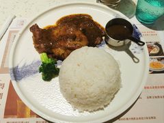 黑椒鸡扒饭-添饭茶餐厅(天悦龙庭店)