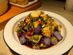 紫山茄拌扇贝-味莊·青岛菜(云霄路店)