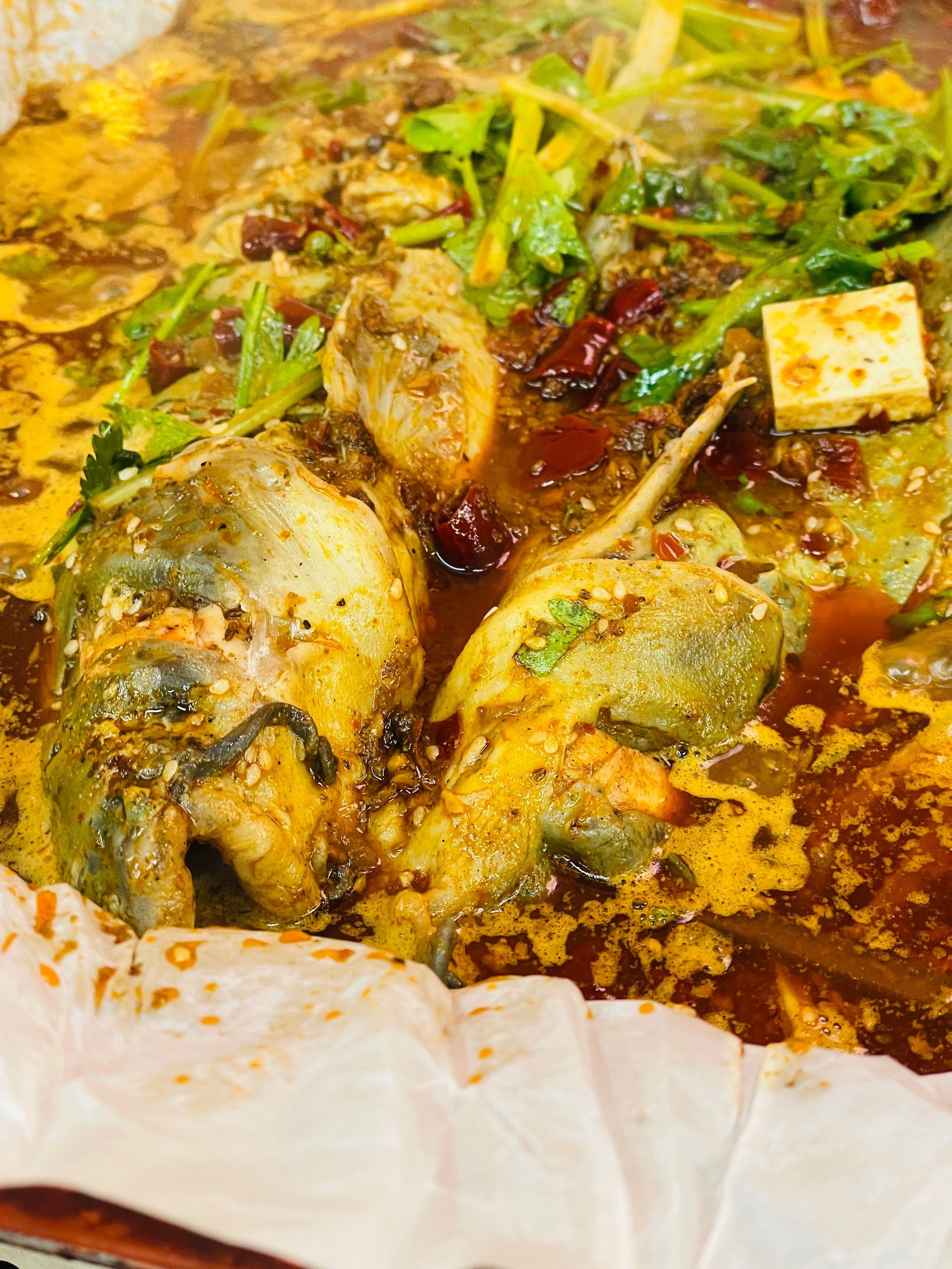 🔥 麻辣纸包鱼,辣得过瘾,麻得带劲!🐟