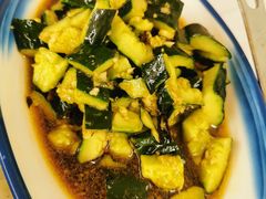刀拍黄瓜-早酒肖汉老味拌面