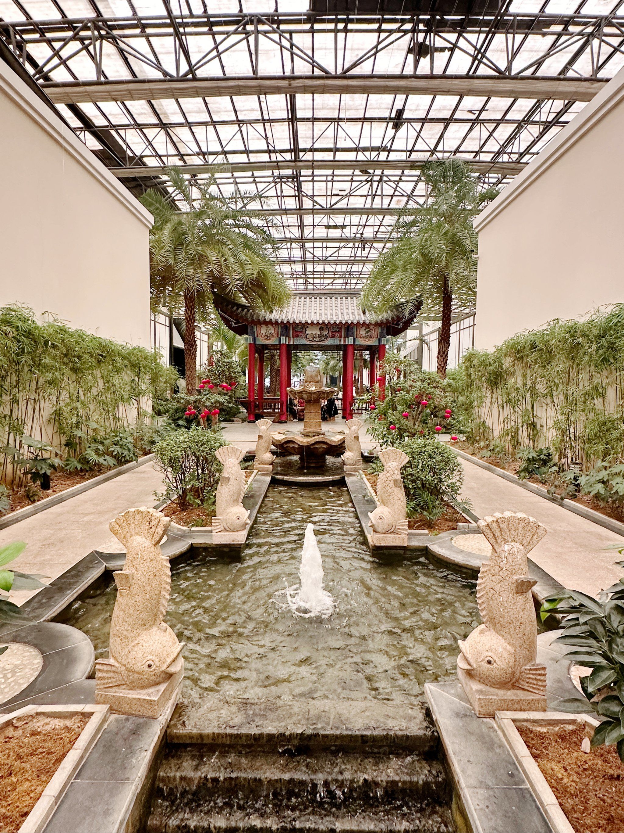 生态园林🌴餐厅?我也是享受到了!