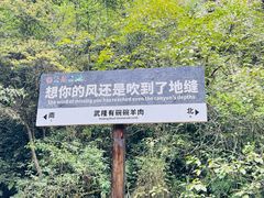 -龙水峡地缝景区