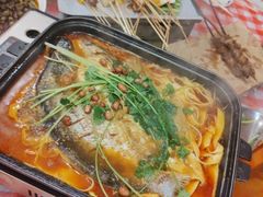 -東豫狼烧烤. 碳火烤鱼. 小龙虾(上海首店)