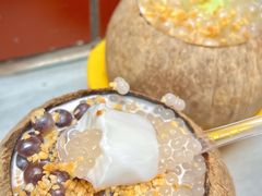 -椰爺爺·椰子冻砵仔糕