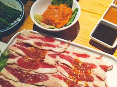 招牌雪花牛肉片-么肆烤肉·中式自助·烤肉大排档(街道口季佳PAI店)