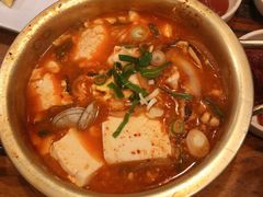 海鲜豆腐锅-金北顺大锅家(신사본점)