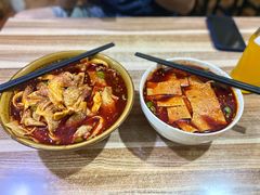 麻辣豆腐皮-老字号杨坡红油米线腊汁肉夹馍(东四道巷店)
