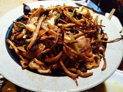 千页豆腐茶树菇炒肉-谷养元(老火车站店)