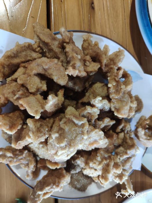 800海里渔家宴老黄县炸里脊图片