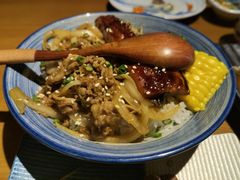 牛肉鳗蒲烧双拼饭-渔寿司·日本料理(艾尚天地店)