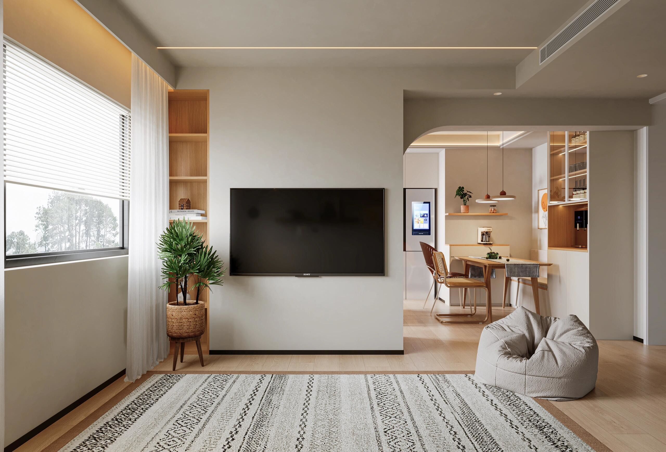 北欧原木风格装修