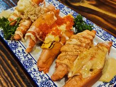 赤焰帝黄蟹六味握寿司-达摩食堂(仓山万达店)