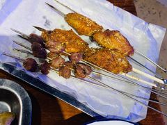 羊肉串-马路牙子地桌烤肉(工体店)
