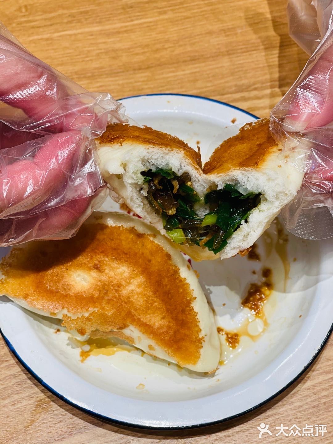 好吃又料足的水煎包✨味道一流