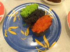 鱼籽三拼-京樽回転寿司(奥林匹克店)