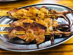 烤鱿鱼-老地方美食