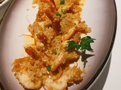 金沙蒜蓉焗大虾-八府香鸭·啫啫煲(华山路店)