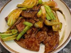 菜梗炒猪肝-菲乐餐厅(三十年经营·湖滨路店)