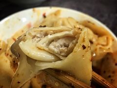 鲜椒干拌抄手-张记老成都杂酱面红油水饺(南虹雅园店)