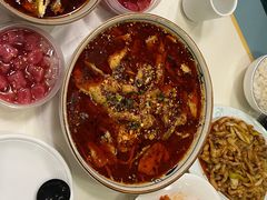 水煮肉片-付掌柜在成都·热炒砂锅集(金禾店)