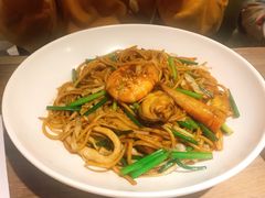 大虾韭菜炒面-周沫西餐(漫广场店)