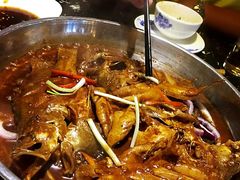 干锅臭鲑鱼-力力渔港涉外店
